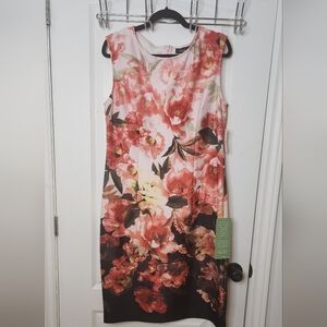 Womans S.L Fashions Floral Dress NWT